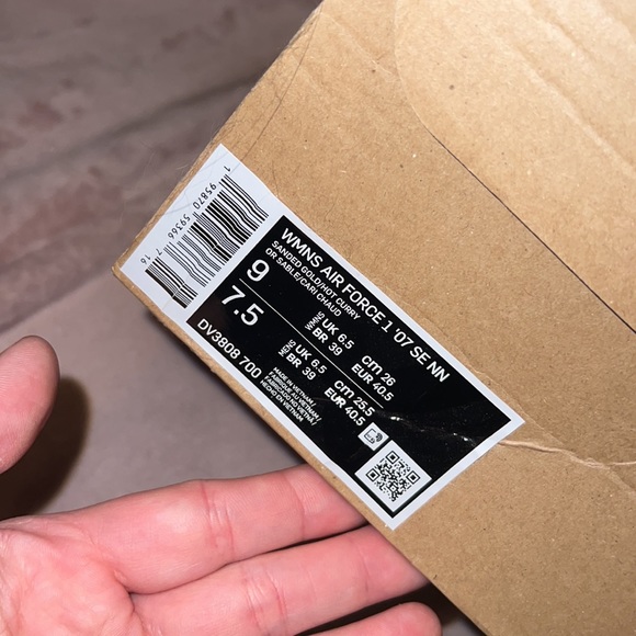 WOMENS NIKE SUN CLUB AIR FORCE 1 - Picture 7 of 7